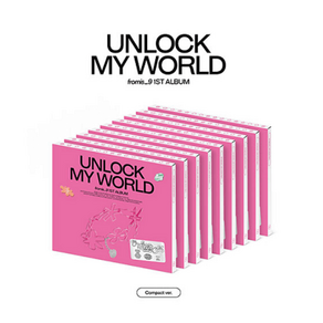 [Fromis 9] 프로미스나인 unlock my world compact ver. 언락 마이월드 컴팩트