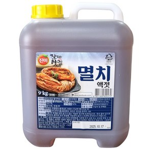 진미 멸치 액젓 9kg, 1개