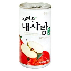 내사랑사과 180ml x30캔 과일맛 캔음료 미니캔