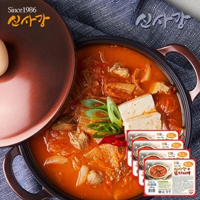 서민갑부 방영 수원맛집 신사강 김치찌개_900g 가정식 간편 저녁메뉴 혼밥 캠핑음식, 900g, 4개