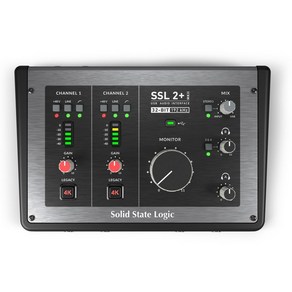 Solid State Logic (SSL) 솔리드 스테이트 로직 SSL2 + MK II 오디오 인터페이스