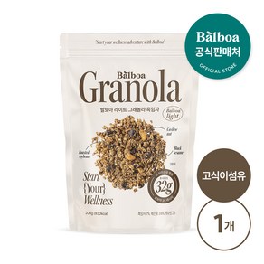 발보아 라이트 그래놀라 흑임자, 1개, 200g
