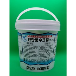 탄탄방수크림 C-75 각종누수 메꿈방수재 1.2kg (투명), 투명, 1개