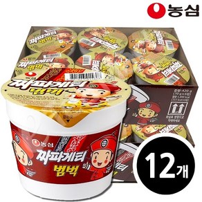 농심 짜파게티범벅 70g 6개입 x 2, 기본상품, 12개