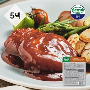 [크라제버거][크라제]클래식 함박스테이크 120g x 10팩, 01. 함박스테이크 120g x 10팩