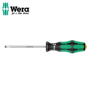 WERA 베라 일자스크류 드라이버 334 0.8x5.0x100mm 1개(낱개), 1세트