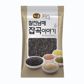 농가정보서비스 찰진남매 찰흑미 500g, 1개