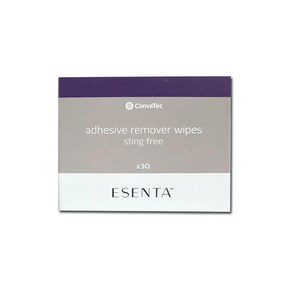 콘바텍 에센타 잔여물제거제 30개입 423281 ConvaTec ESENTA Remove Wipes 장루용품, 30개