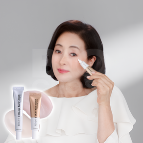 이보희의 미백순수 아이크림 닥터아이백 부스터 & 크림 눈가 눈밑 주름, 2세트, 35ml