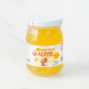 [메가마트]오뚜기 라이트슈거 사과쨈 290g, 1개