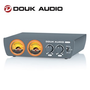 Douk Audio H7 PRO TPA3255 디지털 앰프 (VU 미터 포함) 300W 가정용 스테레오 파워앰프, 전원 미포함