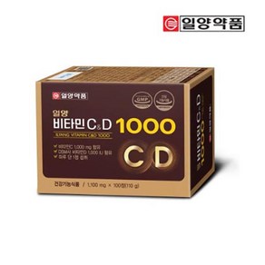 일양약품 일양비타민C앤D 1000, 100정, 110g, 1개