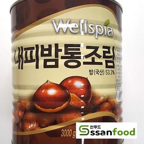 웰스피아 국산 보늬밤 3kg, 1개