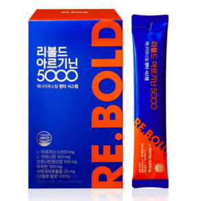 리볼드 아르기닌 5000 에너지드링크 맛 액상스틱 14p, 1개, 280ml