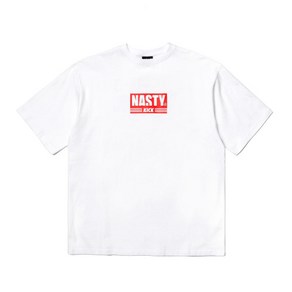 네스티킥 반팔티셔츠 NSTK ORIGIN ESNTL TEE WHITE