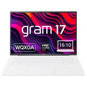 LG전자 2024 그램 17 코어Ulta5 인텔 14세대, 스노우 화이트, 512GB, 16GB, WIN11 Home, 17Z90SU-GR56K