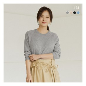 [LBL] 25SS 실크캐시미어 라운드넥 7부슬리브니트