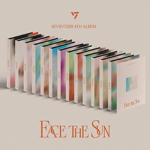 개봉앨범/ 포토카드 없음 세븐틴 (SEVENTEEN) 정한 버젼 미니9집 Face the Sun CARRAT 포스터 미포함