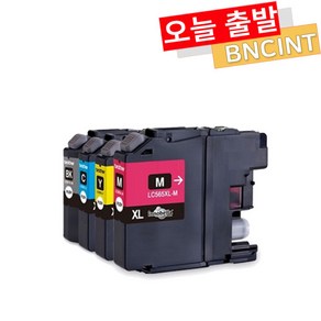 브라더 LC569XL LC565XL 재생잉크 MFC J3720 J3520 J2510 J2310, LC565XL 재생잉크 - 빨강, 1개