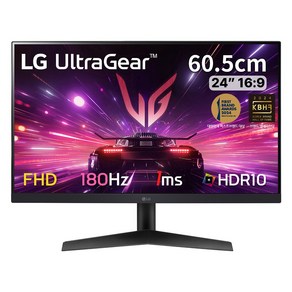 [LG전자 공식인증점] LG 24GS60F_포토리뷰 네이버포인트 5000원 / 24인치 게이밍모니터 IPS 180Hz 1ms HDR지원 지싱크 호환