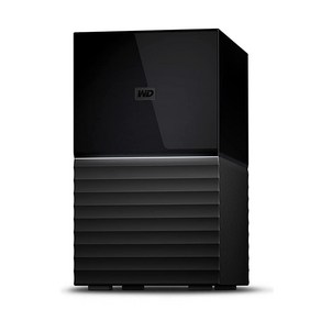 Westen Digital 마이 북 듀오 데스크탑용 외장 하드 드라이브 20TB RAID USB 3.1 (WDBFBE0200JBK-NESN)