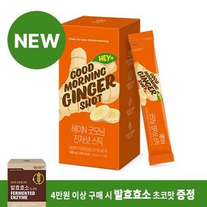 [금액 별 GIFT] 헤이N 굿모닝 진저샷 스틱 (20ml x 14포) 1박스, 0.28l, 1개