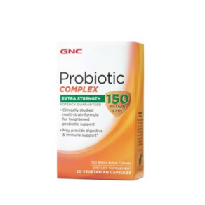 GNC Pobiotic Complex Exta Stength 지앤씨 프로바이오틱스 콤플렉스 유산균 1500억CFU 20정, 1개