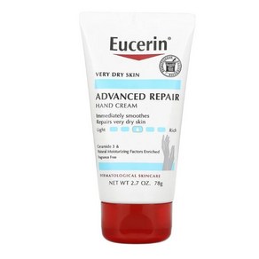 Eucerin 어드밴스드 리페어 핸드 크림 무향 78g(2.7oz)