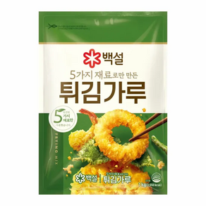 CJ 백설 5가지 자연재료 튀김가루 1kg