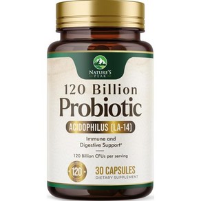 Pobiotics fo Digestive Health - 120 Billion CFU Guaanteed with Divese Stains fo Women's Vagina, 30정, 1개