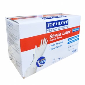TOPGLOVE 수술용장갑 [8.5 50켤레입 파우더프리 무분말], 1세트