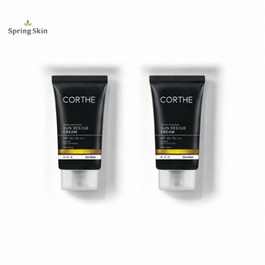 [병원용] DMS 코르테 더모 프로텍션 선 레스큐 크림(SPF50+ PA+++) 50g, 2개