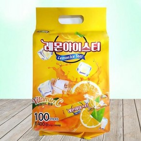 이레 레몬 아이스티 100T x 8개 (한박스) 에이드 분말