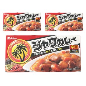 자바카레 매운맛, 3개, 185g