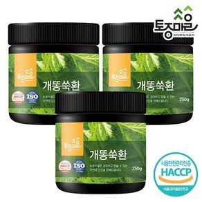 토종마을 HACCP인증 국산 개똥쑥환 250g