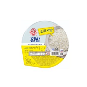 오뚜기 흰밥, 210g, 36개