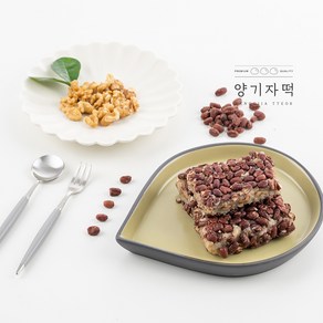 [Fesh] 영양찰떡 아침대용 골프 간식 양기자 장인떡 통팥현미찰보리떡, 1개, 500g