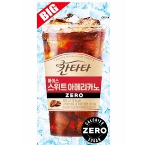 골든싸이]칸타타_스윗아메리카노제로320ml 16개, 320ml