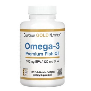 캘리포니아 CGN Omega3 프리미엄 피쉬 오일 100정 오메가3 EPA DHA, 1개