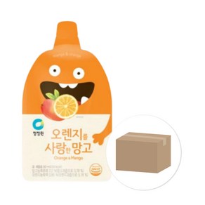 청정원 오렌지를 사랑한 망고 80ml 32개