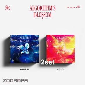 QWER 미니 2집 앨범 Algorithms Blossom 큐더블유이알 2종세트