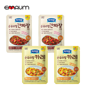 일동후디스 아이얌 순우리쌀 카레 파우더 80g + 간짜장 파우더 80g, 2세트