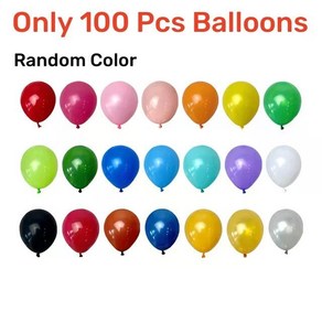 펜싱 게임 인형 보드 바늘 배틀 풍선 터뜨리기, Only 100Pcs balloons, 1개