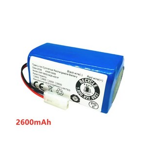 로봇 청소기 배터리 진동 호환(교체) 긴수명 14.4V 2600mAh 샤오미 교체 H18650CH-4S1P XIOMI MIJIA Mi 진공 대걸레 Essential G1 MJST