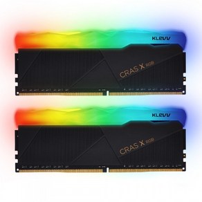 ESSENCORE KLEVV DDR4 3600 CL18 CRAS X RGB 램 패키지 8GB 2p, 2개