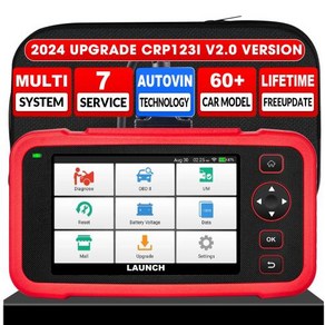 OBD2 ABS CRP123I 엔진 차량 서비스 도구 7 스캐너 업데이트 무료 SRS 시스템 X431 V20 진단 AT 평생 4