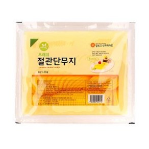 장푸드절관단무지 3KG/동서/국산 jb, 1개, 3kg