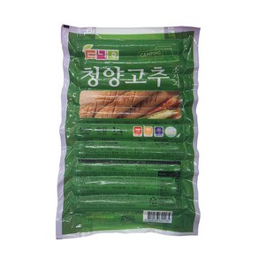 도나우 청양고추소시지, 1kg, 5개