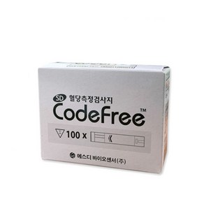 에스디 코드프리 혈당측정지 100매입, 1세트, 100개