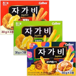 (3종세트) 자가비 로제떡볶이맛+짭짭할맛+케첩맛, 1개